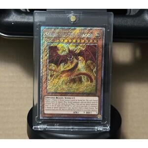 Yu-Gi-Oh! Slifer the Sky Dragon RA03-EN244 Platinum Secret Rare NM